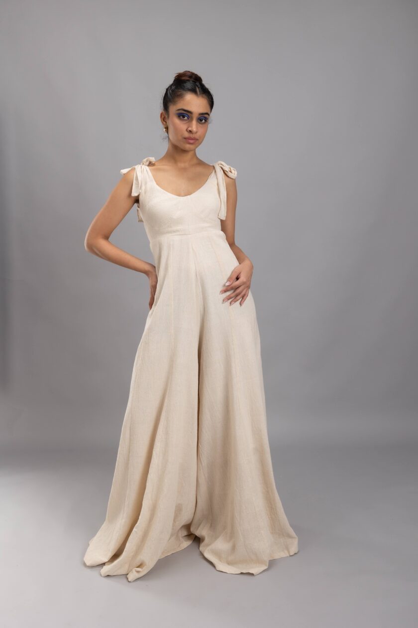 Bustier jumpsuit with panels - Image 3