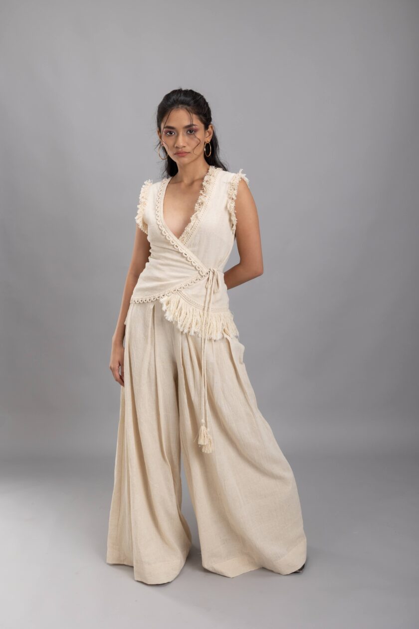 Pleated trousers