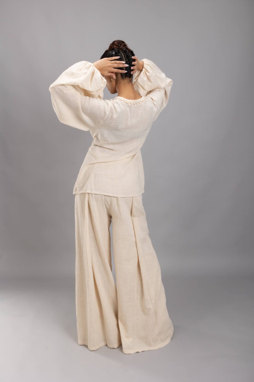 Inverted pleated trousers - Image 3