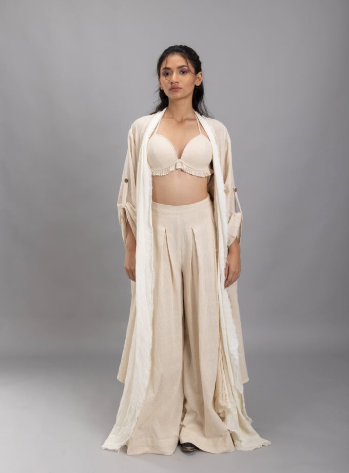 Pleated trousers