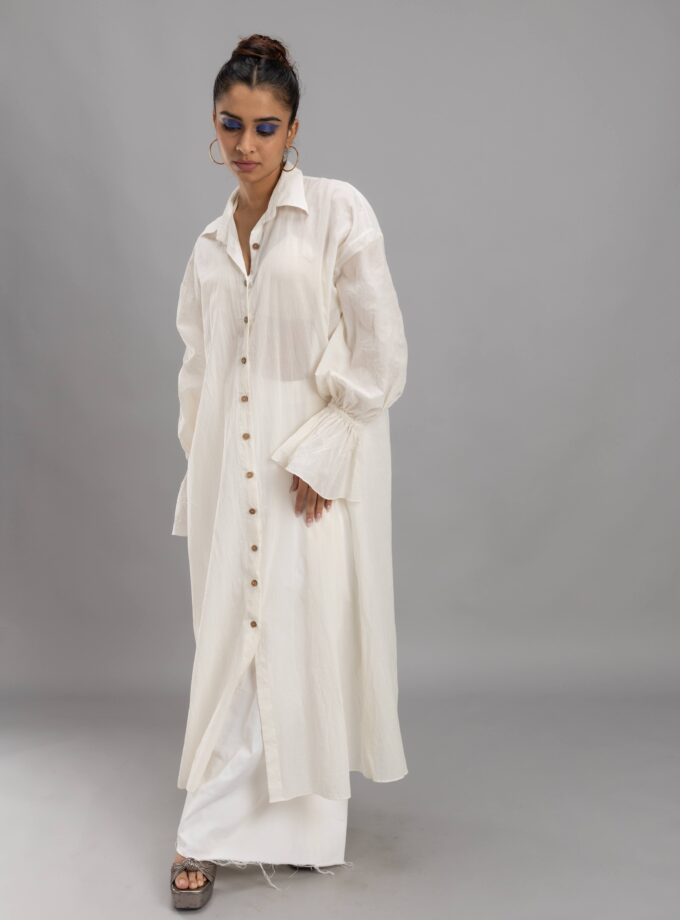 Long shirt jacket