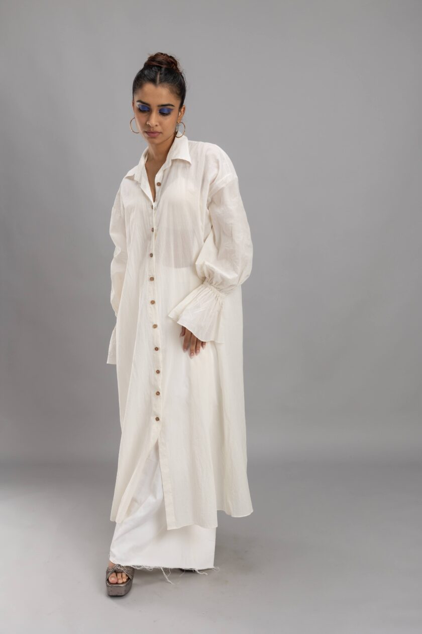 Long shirt jacket